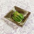 SP♪'s cooksnap of when they made ＊スナップエンドウのたっぷり胡麻和え＊.