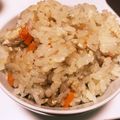 れいなすてぃん's cooksnap of when they made 舞茸と鳥ひき肉の簡単炊き込みご飯.