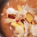 ともかずみみ's cooksnap of when they made 甘くて旨い！さつま芋とキャベツの味噌汁.