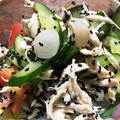 ゆちゅ55's cooksnap of when they made きゅうりとササミのらっきょうサラダ.