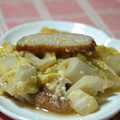 ゆうかりコアラ's cooksnap of when they made 白菜とさつま揚げの♪卵とじ.