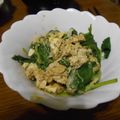 ramieru's cooksnap of when they made モロヘイヤのフワトロ卵とじ.