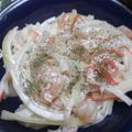 おちゃむ夫人's cooksnap of when they made エビ、シーフードかまぼこのオニオンサラダ.