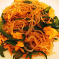 クックSE35Z5☆'s cooksnap of when they made 簡単！美味しい☆塩鮭としらたきのごま炒め.