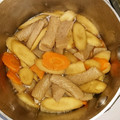 ikamama's cooksnap of when they made 大人の給食☆ごぼうの炒め煮.