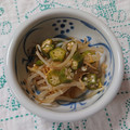 イチゴ、イチゴ。's cooksnap of when they made モヤシでかさ増し！　オクラのおひたし.