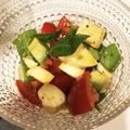 fumikodesu's cooksnap of when they made モッツァレラ アボカド トマトのサラダ.