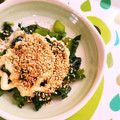 ぐりtoぐら's cooksnap of when they made 子供絶賛つるむらさき時短簡単ゴママヨ和え.