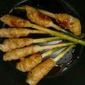 クック5PKJNY☆'s cooksnap of when they made 大人のおつまみ♡葉生姜の甘辛肉巻き.