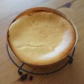 ☆quatre☆'s cooksnap of when they made 簡単♡生クリーム無しベイクドチーズケーキ.