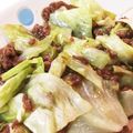 saltyscent's cooksnap of when they made 食べ応え抜群！キャベツと味噌挽肉炒め！.