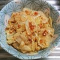 もぐ・ω・くま's cooksnap of when they made キャベツの梅おかかあえ.