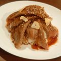 ちゃぁちゃん＊'s cooksnap of when they made 元ハンバーグ職人！肉に溺れたステーキ丼！.