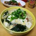 okazakana's cooksnap of when they made 朝食に☆梅玉子にゅうめん.
