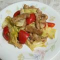 ウニのお母さん's cooksnap of when they made 春キャベツと豚モモ肉の味噌炒め.