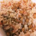 ＊にょにょん＊'s cooksnap of when they made ちょっと贅沢！めんたい納豆ごはん.