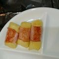 サあヤ's cooksnap of when they made お弁当にも☆ハム巻きチーズポテト餅。.