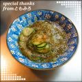 ともみろ's cooksnap of when they made 簡単！ツルッと！めかぶきゅうり♡.