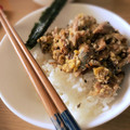 Sac’HiNa's cooksnap of when they made 簡単時短♪さばたま丼.