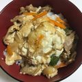 まゆまルイ's cooksnap of when they made 簡単な豆腐豚肉の卵とじ.
