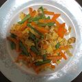 にむばすしゅたーぜん's cooksnap of when they made インゲンと人参の卵炒め.