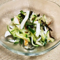KAKO_KAKO's cooksnap of when they made 塩昆布で簡単！きゅうりとかまぼこの塩揉み.