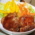 Arpista's cooksnap of when they made 簡単♡照り焼き風ローストチキン.