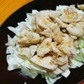 あちたんまん！'s cooksnap of when they made 鶏むね肉とネギで簡単！ピリ辛水晶鶏★.