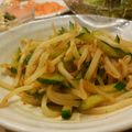 のりてぃｓｘ's cooksnap of when they made ピリ辛 胡瓜とモヤシのごま油炒め.
