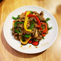 ♪睦美♪'s cooksnap of when they made 簡単☆牛切り落とし肉で青椒肉絲☆.