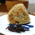 ダイナマイト漆黒's cooksnap of when they made 混ぜて焼くだけ♪海苔の佃煮の焼きおにぎり.
