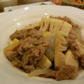 のりてぃｓｘ's cooksnap of when they made 牛肉とたけのこの塩炒め.