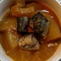 クックKZRXI3☆'s cooksnap of when they made ◆水煮缶で簡単！柔らか冬瓜のサバみそ煮♪.