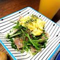fl＊＊'s cooksnap of when they made 水菜と生ハムのタルタルサラダ.