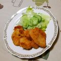 ネコかえる's cooksnap of when they made ✴︎簡単♥︎ニンニクを挟んだチキンカツ.