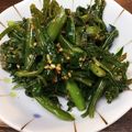 卵せんべい's cooksnap of when they made 空芯菜の胡麻和え.