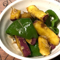 kyobobo's cooksnap of when they made さつまいもとピーマンの甘辛じゃこ炒め.