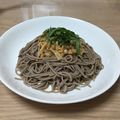 亜久里's cooksnap of when they made 納豆なめ茸そば.