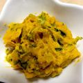 猫のミイヤ's cooksnap of when they made 食べやすい ゴーヤのカボチャサラダ.