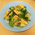 ピーナッツ子♪'s cooksnap of when they made ごま油香る♪ 小松菜と卵の中華炒め.