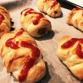 紫りんご's cooksnap of when they made HMでふんわりウィンナーパン☆.