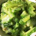 ☆☆MAIKO☆☆☆'s cooksnap of when they made ゴーヤの塩昆布・かつお節和え.