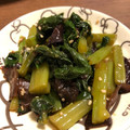かな☆'s cooksnap of when they made つるむらさきと木耳のおひたし.