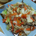 パパの手料理☆'s cooksnap of when they made 簡単！時短！お手軽野菜炒め♪.