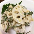 卵せんべい's cooksnap of when they made 蓮根の明太サラダ♪.