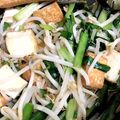 クックN40D7B☆'s cooksnap of when they made 厚揚げともやしとニラのエスニック炒め.