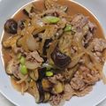 細雪里's cooksnap of when they made 豚肉とナスの味噌炒め煮♡.