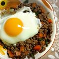 どこかゆう's cooksnap of when they made ☆おひとりさま☆本格ガパオライス☆.