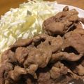 クックD8KNB7☆'s cooksnap of when they made 簡単☆豚のしょうが焼き.