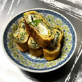 K0A9O0R8U♪'s cooksnap of when they made 三つ葉と白だしの玉子焼き.